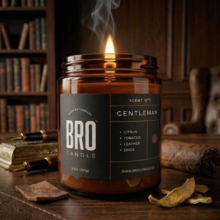 Bro Candle The Gentleman candle