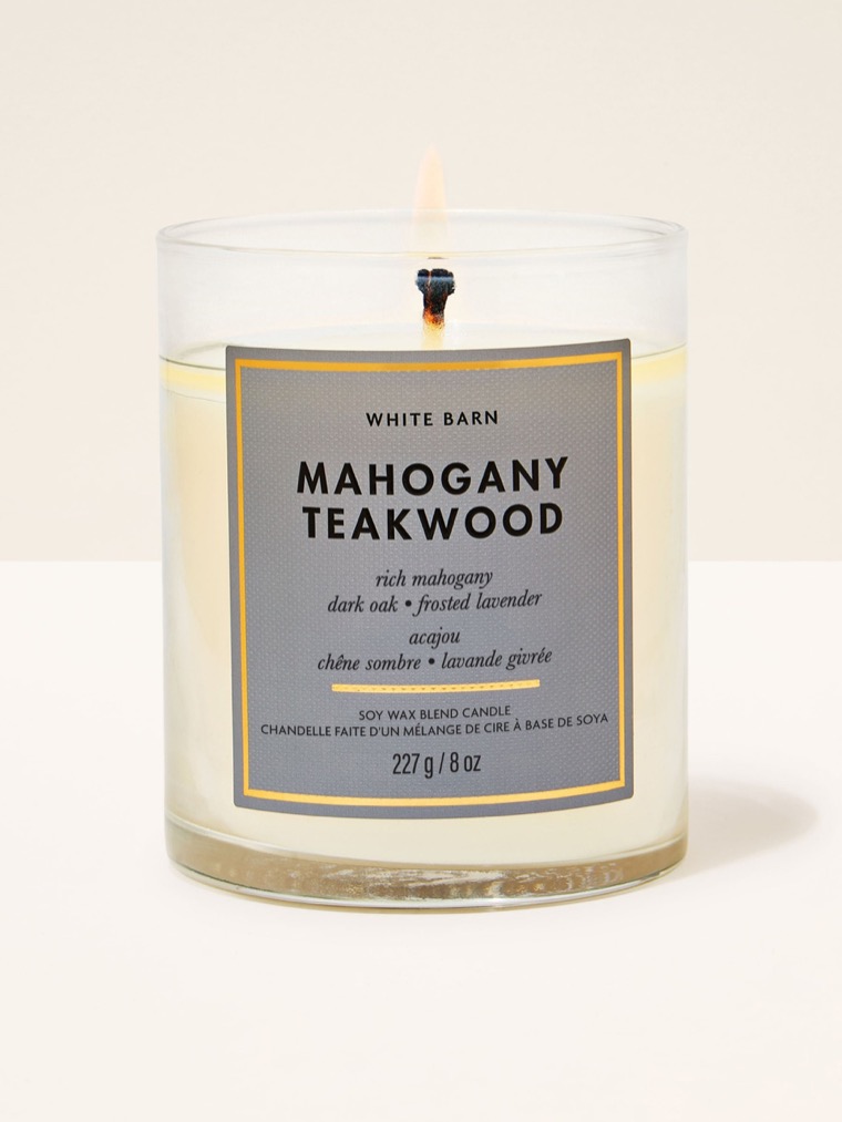 Bath & Body Works Mahogany Teakwood candle