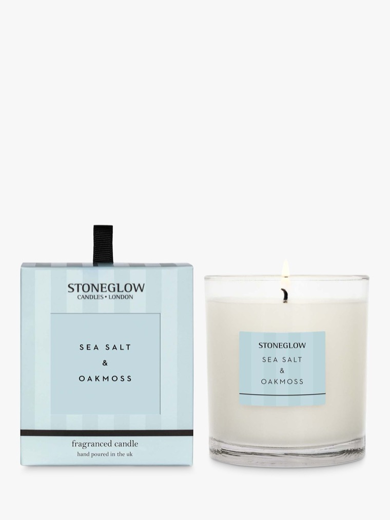 Stoneglow Sea Salt & Oakmoss candle