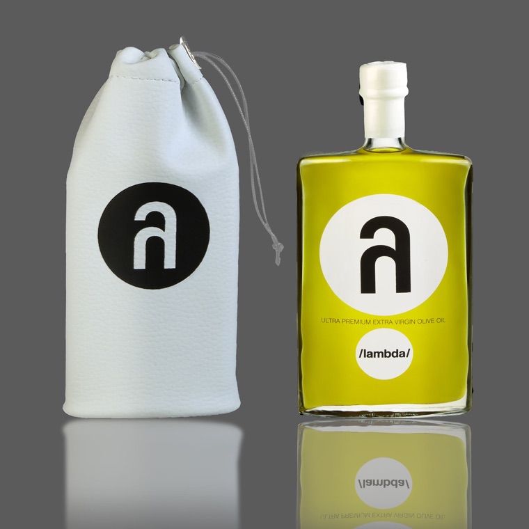Lambda Ultra Premium olive oil bottle