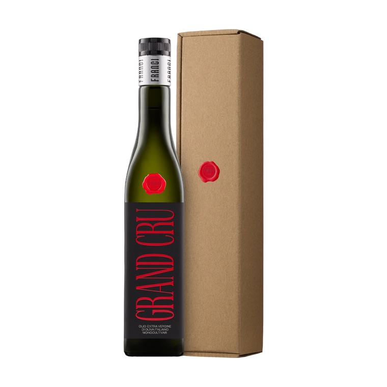 Frantoio Franci Villa Magra Grand Cru bottle and box