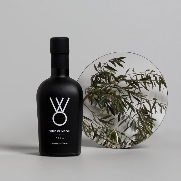 The Wild Olive olive oil bottle
