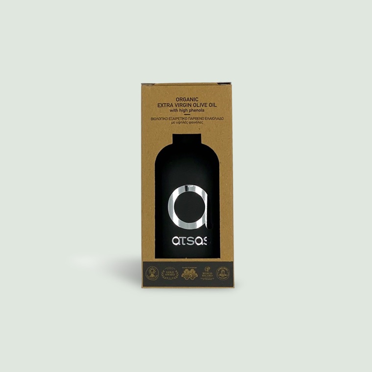 Atsas Silver Edition olive oil box