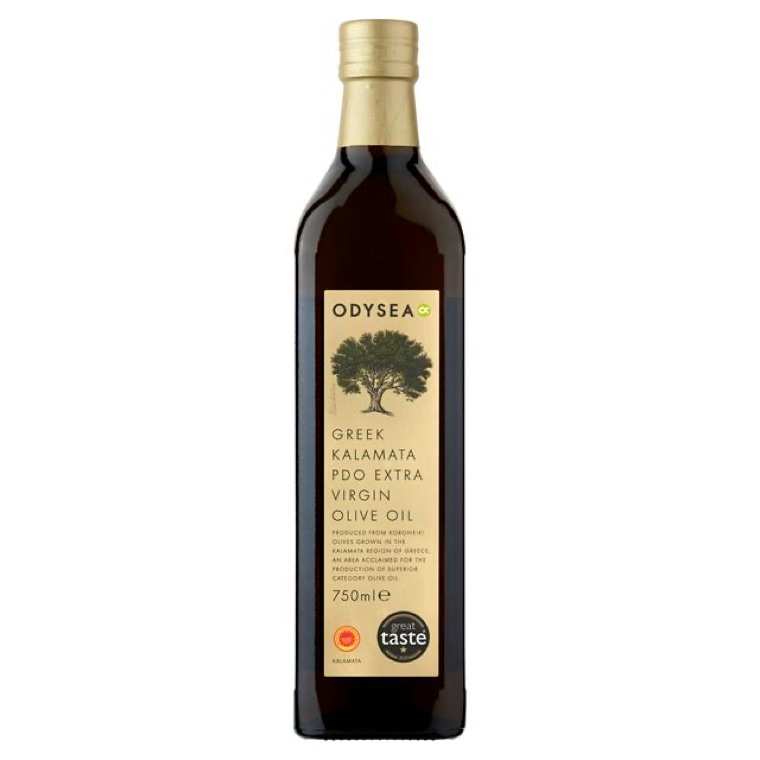 Odysea Greek Kalamata PDO olive oil bottle